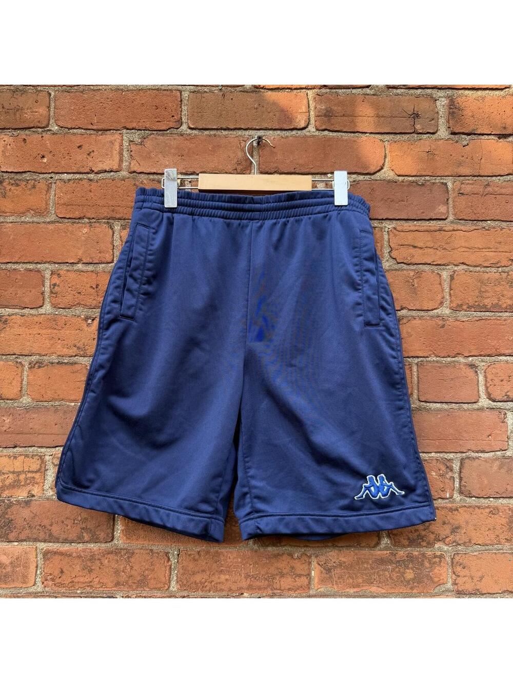 Vintage kappa athletic shorts zipper sides 00s L
